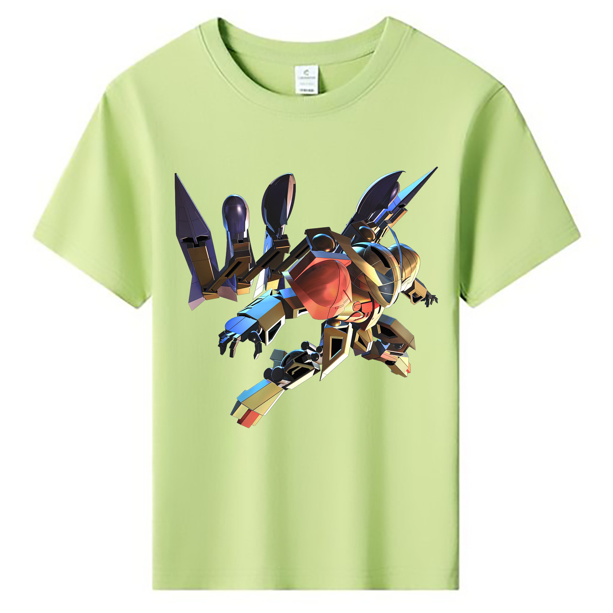 （画像用） 機動戦士ガンダム Mobile Suit Gundam 綿100％キッズTシャツ（フロントプリント）